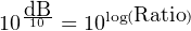   d1B0-    log(Ratio)
10    = 10
