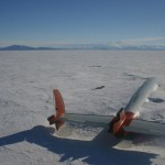 The remains of Pegasus in Antarctica.