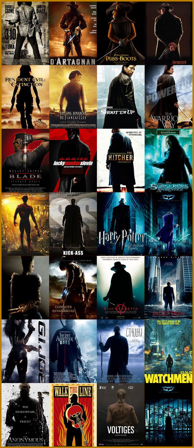 Discover How All Movie Posters Look Alike (Photo Gallery)