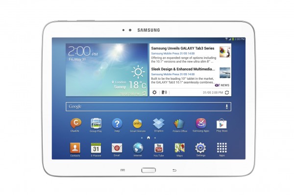 The Samsung Galaxy Tab 3 10.1 Features An Intel Processor