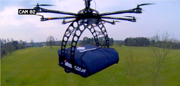 Will The Pizza Soon Delivered By Drones?