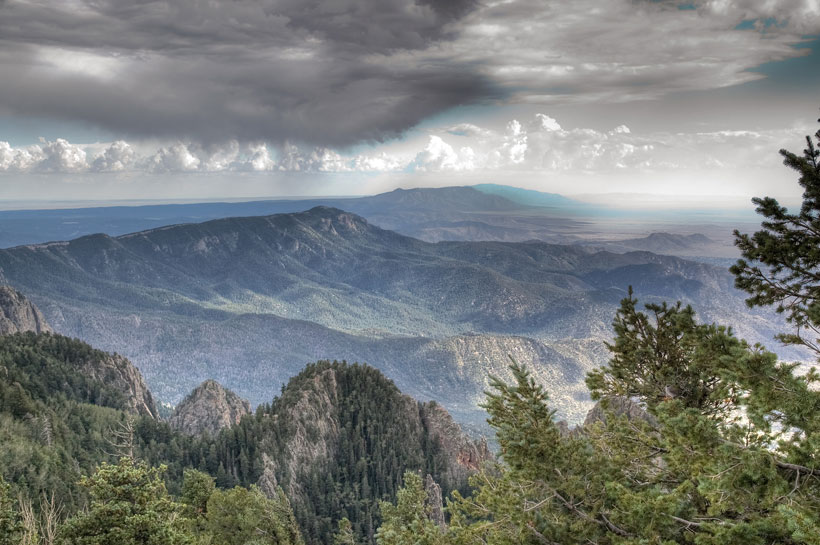The Manzano Mountains of New Mexico