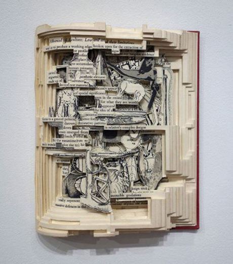 Amazing Sculptures Made From Books (Photo Gallery)