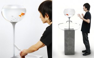 Goblet shape aquarium