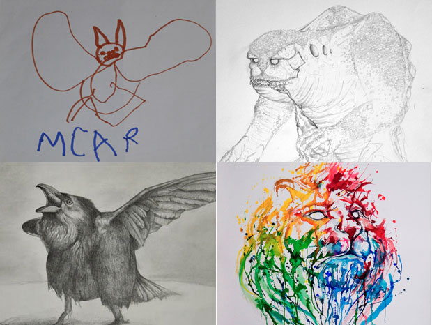 An Artist Drawings Show Evolution In His Artistic Skill Since Childhood (Photo Gallery)