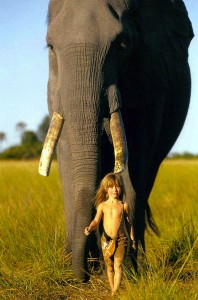 Tippi Degre--A wild girl with an elephant