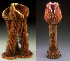 Stunning Nature Inspired Sculptures Made Only Using Pencils-8