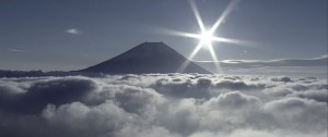 A Passionate Of Jetpack Flies Over Mount Fuji Using His Own Built Jetpack-