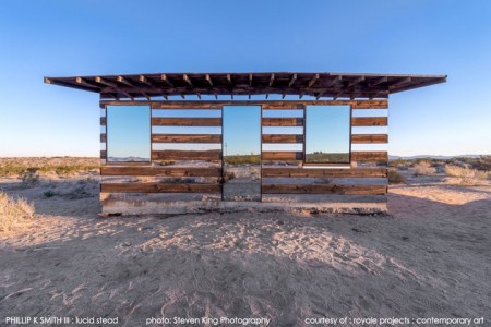 High Desert: An Invisible Hut In The Middle Of The Californian Desert-1