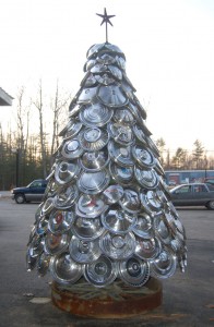 Most Wacky And Non-Traditional Christmas Trees -14