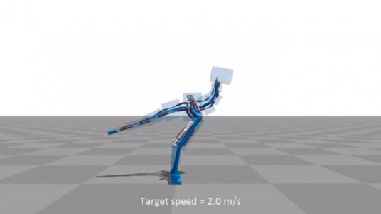 Amazing Computer Program Simulates Body Muscle Actions To Learn Walking-8