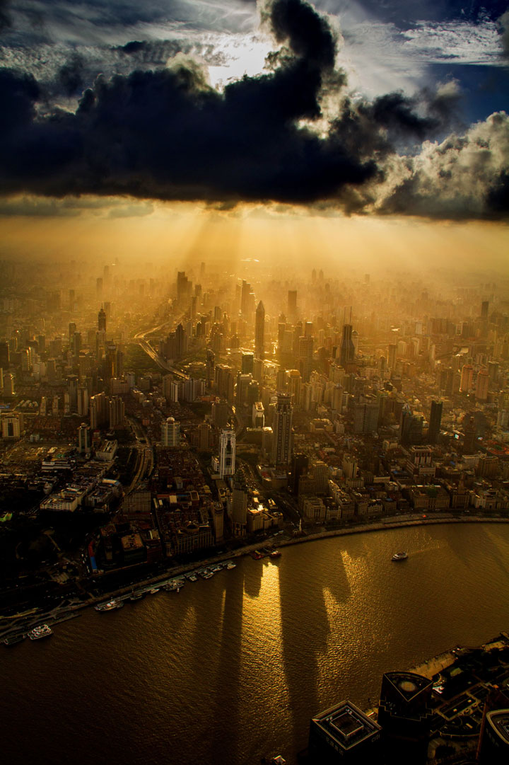 The Beauty Of Shanghai Revealed From A Crane At Height Of 600 Meters-16