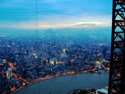 The Beauty Of Shanghai Revealed From A Crane At Height Of 600 Meters-3