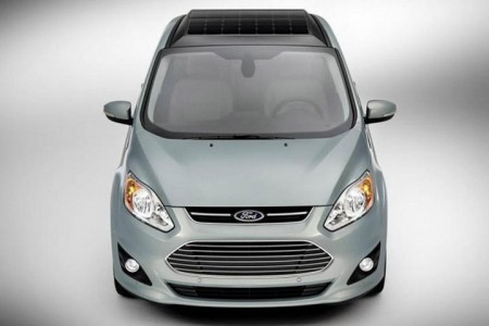 C-Max Energi Solar: Ford's New Electric Hybrid Concept Car Recharged By Solar Panels-