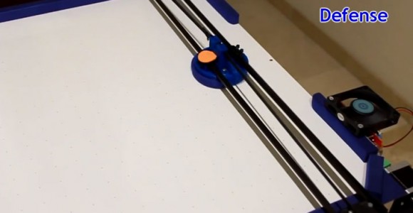 A Passionate Of Air Hockey Turns 3D printer Into A Ruthless Robotic Opponent-5