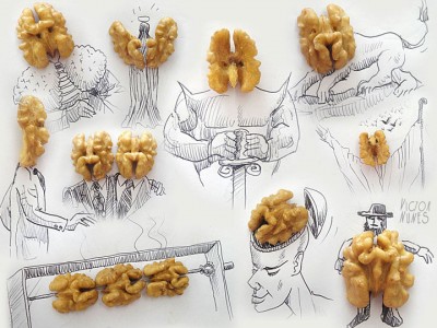 Portugese artist creates Amazing Artworks Created Using Just A Pen And Everyday Objects-1