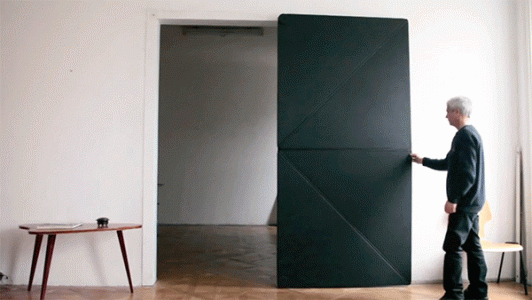 Kelemens Torggler Amazing Doors Fold Onto Themselves Like Origami-9