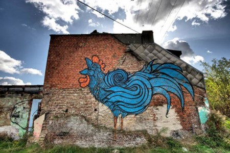 An Abandoned Flemish City Becomes A Giant Canvas Dedicated To Street Art (Photo Gallery)-16