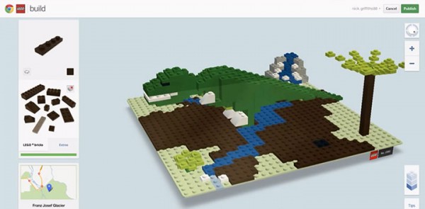 Build With Chrome App Enables You To Build virtual LEGO buildings Anywhere In The World (Video)-