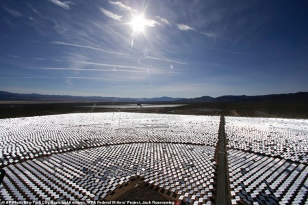 Ivanpah Solar Electric Generating System-World largest power plant can power 140000 homes-4