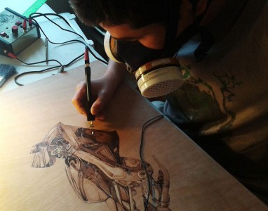 PYROGRAPHY: Impressive Portraits Of Nature Realized By The Careful Burning Of Wood -19