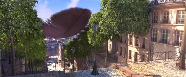 Douce Menace: An Animated Film In Which City Of Paris Is Destroyed By A Giant Pigeon-
