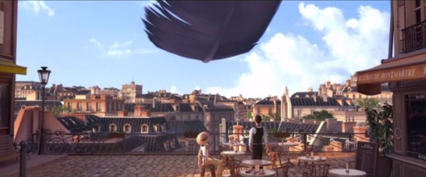 Douce Menace: An Animated Film In Which City Of Paris Is Destroyed By A Giant Pigeon-10