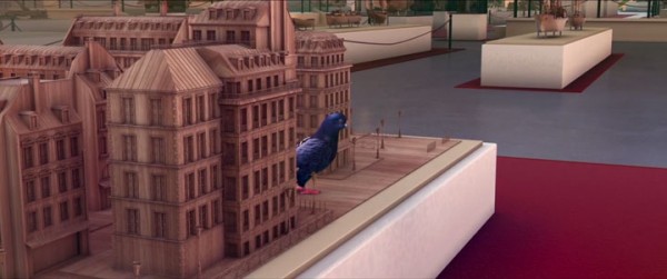 Douce Menace: An Animated Film In Which City Of Paris Is Destroyed By A Giant Pigeon-2