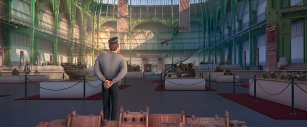 Douce Menace: An Animated Film In Which City Of Paris Is Destroyed By A Giant Pigeon-4