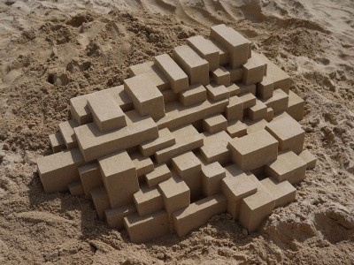 Geometric Sand Castles That Are True Architectural Masterpieces -1