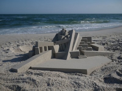 Geometric Sand Castles That Are True Architectural Masterpieces -18