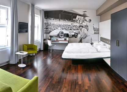 V8 Hotel-A Hotel Dedicated To Automobiles Lets You Sleep In The Most Comfortable Cars (Photo Gallery)-13