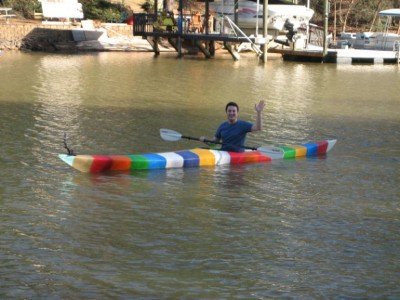 World'd First Fully Functional Kayak Made Using 3D Printing-1