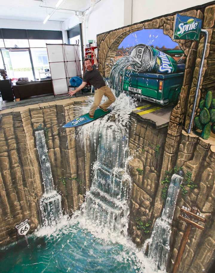 Top 15 3D-Drawing Illusions That Will Spin Your Head Between Reality