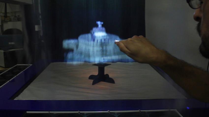 Minority Report Screens Turned into Reality by Bristol University Researchers