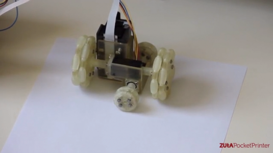 Internal Structure of Zuta Lab Printer