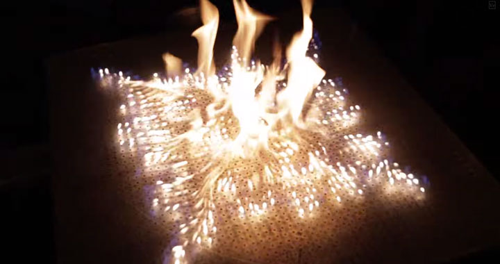 Pyro Board: A Board To Generate And Control 2500 Fires By Music-