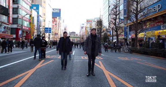 Reverse Tokyo: Imagine A World Where Everything Is Walking Reverse Except You-3