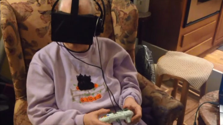 Thanks To Oculus Rift: A Dying Grandmother Can Explore Outside world