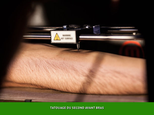 3D Printers Can Now Be Used To Draw Tattoos