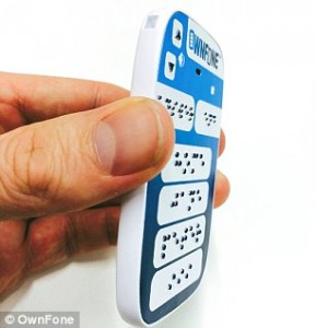 3D Printed braille phone