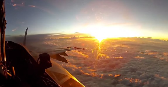 Place Yourself In The Cockpit Of A Fighter Plane Flying Over Japan (Video)-7