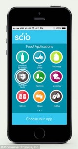 SCiO app with iOS