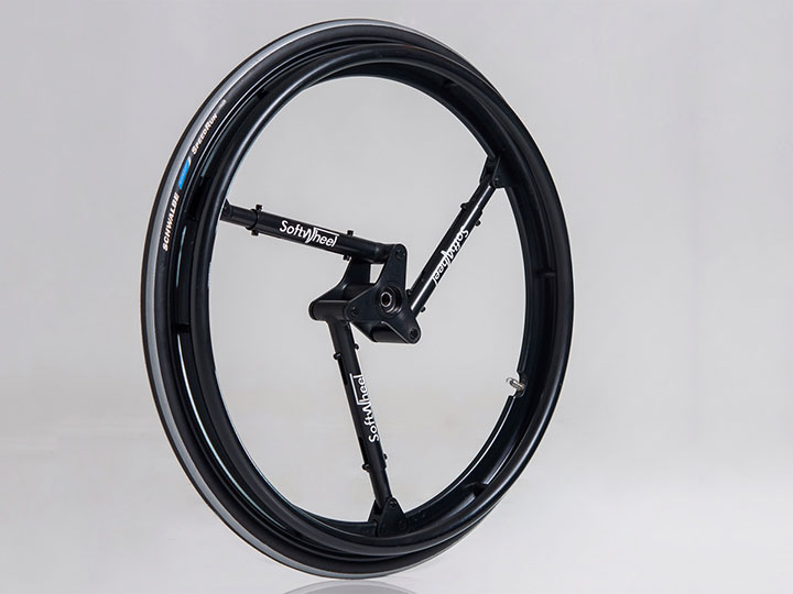 SoftWheel: A Revolutionary Shock Proof Wheel For The Wheelchairs-