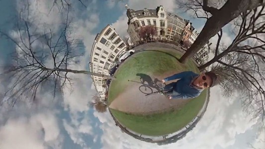 An Amazing Tiny planet Panorama Video Created Using 6 GoPro Cameras-6
