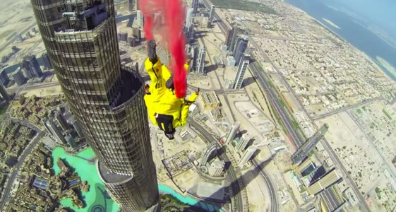 Two French Make World Record By Jumping From World's Highest Tower (Video)-8