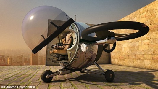 solar powered citycopter