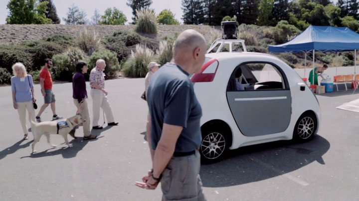 People Experience Google Car Without Steering Wheel For The First Time (Video)