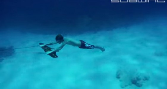 Subwing: A Board That Gives You Sensation Of Flying Underwater-