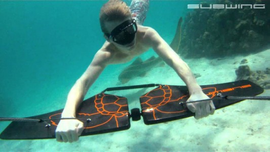 Subwing: A Board That Gives You Sensation Of Flying Underwater-1